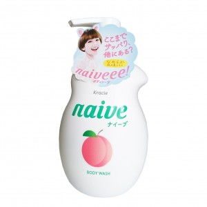 Sữa tắm Naive 530ml hương đào (japan)