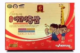 Hồng sâm baby hươu cao cổ Gold Kids  của Hàn Quốc