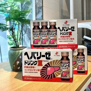 Nước uống bổ gan Hepalyse Plus II Nhật Bản 10 chai x 50ml